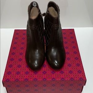 Tory Burch wedge booties